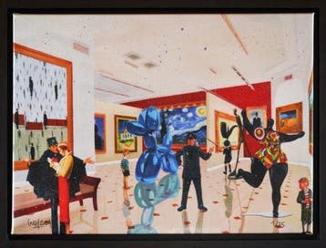 Gully (1977) - Children meet Magritte, Van Gogh, Koons,, Antiek en Kunst