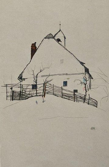 Egon Schiele (1890-1918), after - Knappenberg (1912)
