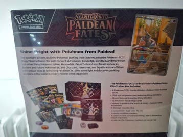 Pokémon Sealed box - Scarlet & Violet - Paldean Fates, Nieuw
