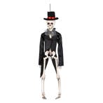 Halloween Skelet Bruidegom 43cm, Verzenden