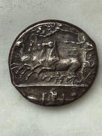 Replica van een oude Griek Zilver munten van Syracusae in