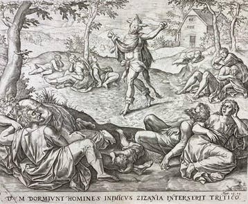 Pieter Jalhea Furnius (1545–1610) - Satana che semina