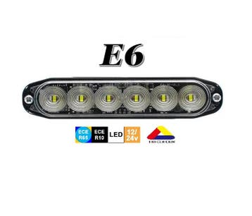 E6  Hoog kwaliteit 3 kleuren Led Flitser 3 x 6 x 3 watt ECE, Ophalen of Verzenden, Nieuw