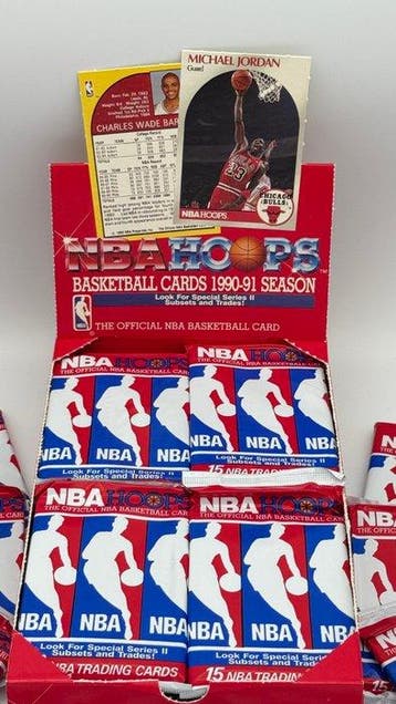 1990 NBA Hoops Series II- Search for legends like Michael, Nieuw