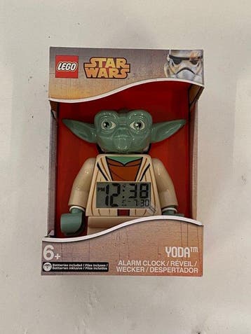 Lego Minifiguur wekker - Star Wars - Yoda, Kinderen en Baby's, Speelgoed | Duplo en Lego, Nieuw