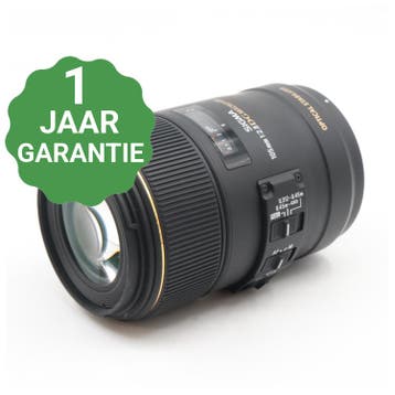 Sigma 105mm f/2.8 EX DG Macro OS HSM Nikon FX | Tweedehands, Verzenden