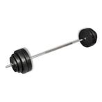 vidaXL Halter met gewichten 60 kg, Verzenden