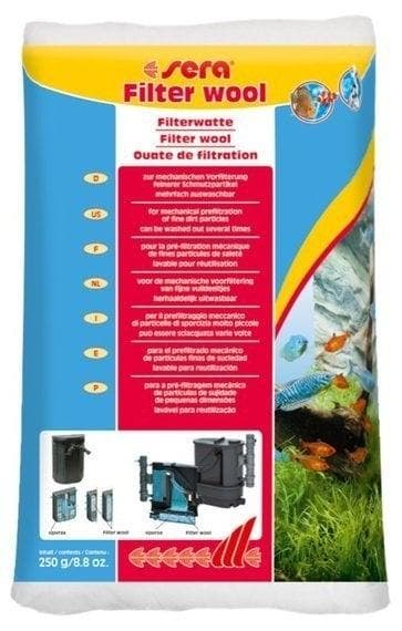 Sera filterwatten 250gr (Sera filtermaterialen), Dieren en Toebehoren, Vissen | Aquaria en Toebehoren, Nieuw, Ophalen of Verzenden