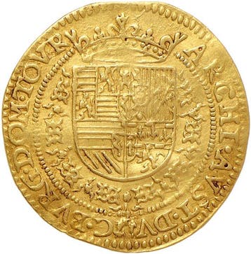 Spaans-Nederland Albrecht en Isabella. 2 Ducat n.d.