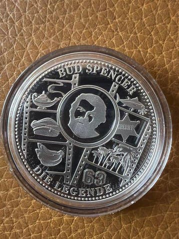 Monde. Medal Bud Spencer - Vier Fäuste - 15g (.333)Silber