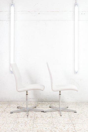 Fritz Hansen - Arne Jacobsen - Stoel - Oxford bureaustoel -