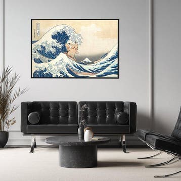 Aiana Roz - Pikachus Great Wave - Fine Art Print - Limited, Nieuw