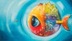 Adam Burczyc - NEW FRIEND - XXL - 158x92 cm, Antiek en Kunst