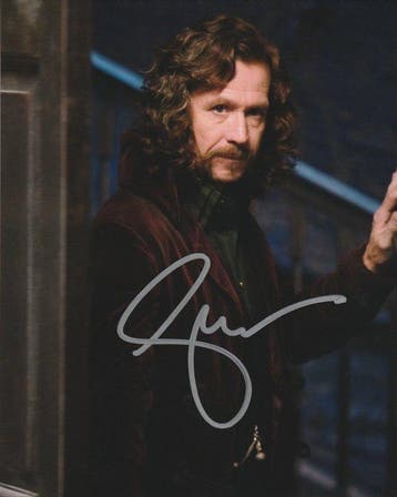 Harry Potter - Signed by Gary Oldman (Sirius Black), Verzamelen, Film en Tv, Nieuw