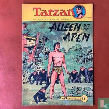 Tarzan - Alleen bij de apen - 1961, Verzenden, Maxon, Rex.