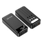100.000mAh Powerbank met 4 Oplaadpoorten en 3 Kabels - 22.5W, Verzenden, Nieuw, KEPAH