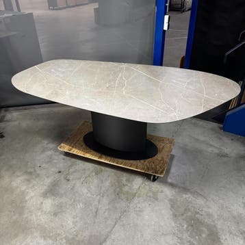 bert plantagie Eettafel Talk 8.0 - Ongebruikt, Verzenden, Zo goed als nieuw, Kunststof, 200 cm of meer
