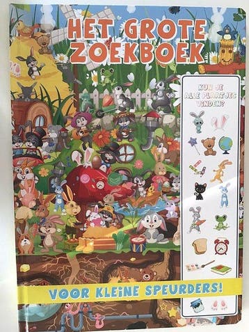 Het grote zoekboek voor kleine speurders: konijnendorp, Boeken, Verzenden, Zo goed als nieuw, Anchor International
