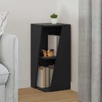 vidaXL Zijplank Zwart 33 x 32 x 70,5 cm Bewerkt hout, Huis en Inrichting, Verzenden, Nieuw