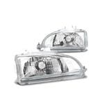 PHARES POUR HONDA CIVIC 91-95 2D 3D CHROMÉ, Verzenden