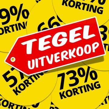 Tegeloutlet: Goedkope Vloertegels en Wandtegels | Restanten, Ophalen of Verzenden, Nieuw, Keramiek, Vloertegels