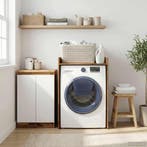 vidaXL Wasmachinekast Oudhout 67,5 x 62 x 97 cm Bewerkt hout, Verzenden, Nieuw