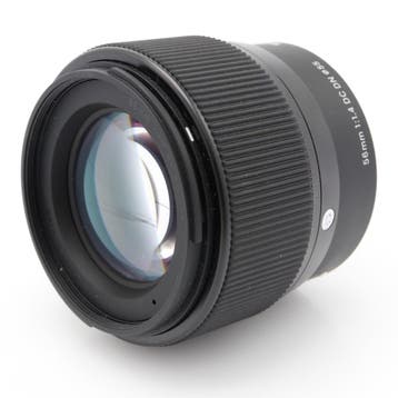 Sigma 56mm F/1.4 DC DN Contemporary Sony E | Occasion, Ophalen of Verzenden