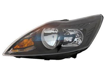 Ford Focus 2008-2011 Zwart Koplamp Links (Koplampen), Verzenden, Nieuw