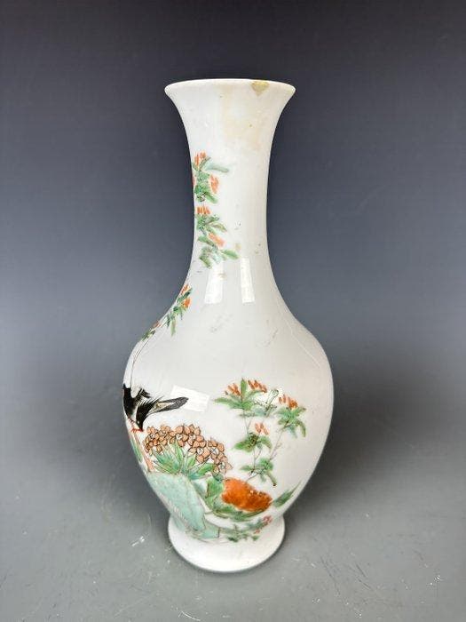 Vase - Porselein, Keramiek - China - Qing Dynastie, Antiek en Kunst, Antiek | Overige Antiek