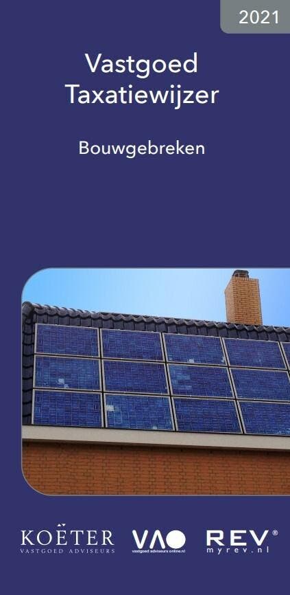 Vastgoed Taxatiewijzer Bouwgebreken 2021 9789083008691, Boeken, Techniek, Zo goed als nieuw, Verzenden