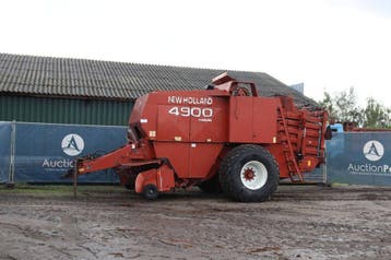 Veiling: Balenpers New Holland 4900 Fiatagri, Zakelijke goederen, Ophalen
