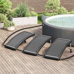 vidaXL Zwembadverwarmingspaneel solar 3 st gebogen 110x65 cm, Verzenden