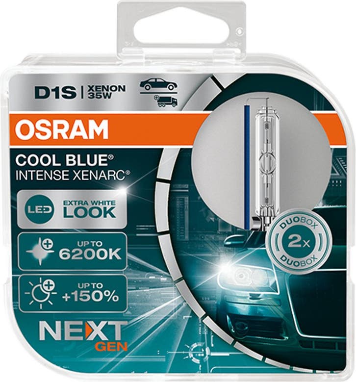 OSRAM Xenarc 6200K Cool Blue Intense D1S D2S D3S D4S, Auto diversen, Tuning en Styling, Ophalen of Verzenden