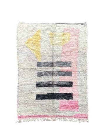 Tapis berbère marocain moderne en laine neuve - Tapis - 240