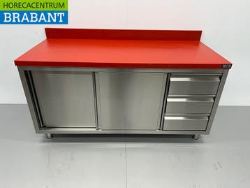 HCB Acier inoxydable Polyéthylène PE Armoire Table à, Verzenden