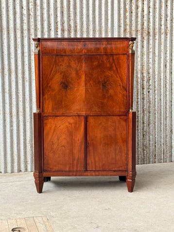 Secrétaire à abattant - Buro, bureau, klepburo, klepbureau,