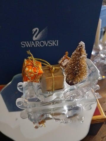 Swarovski - Beeldje - Sleigh - 205165 - Box + Certificate -