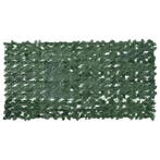 vidaXL Balkonscherm met donkergroene bladeren 200x100 cm, Tuin en Terras, Verzenden, Nieuw