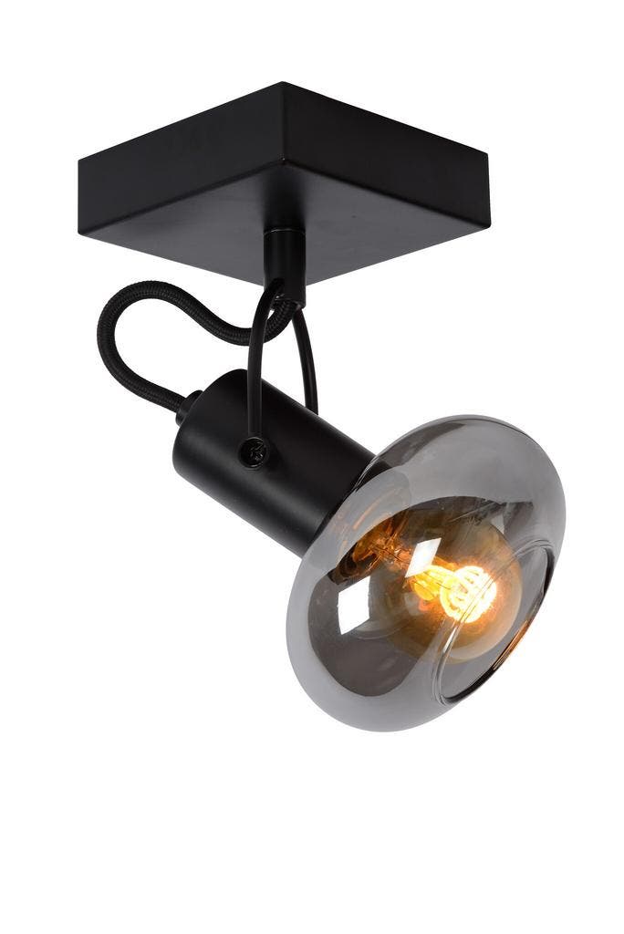 Lucide MADEE - Plafondspot - 1xE14 - Zwart, Huis en Inrichting, Lampen | Spots, Nieuw, Verzenden