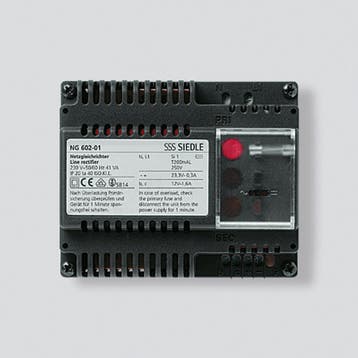 Siedle NG 602-01 Alimentation Sur Rail DIN - 200033585-00, Verzenden