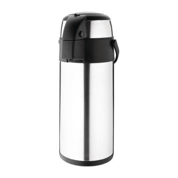 RVS pompkan | 5L | 44,5(h) x 17,2(Ø)cm Olympia, Verzenden