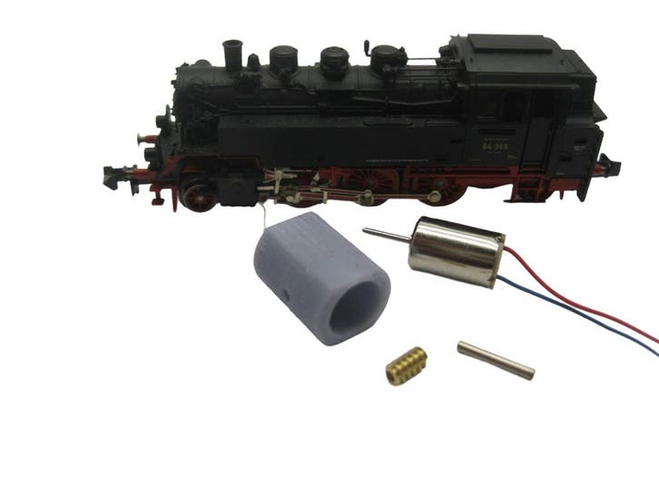 micromotor nf027G N ombouwset voor Fleischmann BR 64 (DB DR, Hobby & Loisirs créatifs, Trains miniatures | Échelle N, Envoi