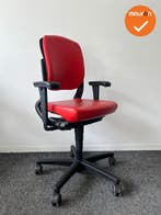 Ahrend 230 bureaustoel - refurbished - Medium Rug - Rood kun, Werkplek, Ophalen of Verzenden, Gebruikt, Stoel
