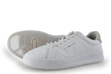 Tommy Hilfiger Sneakers in maat 46 Wit, Kleding | Heren, Verzenden, Wit, Tommy Hilfiger, Zo goed als nieuw