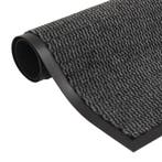vidaXL Droogloopmat rechthoekig getuft 80x120 cm antraciet, Verzenden, Nieuw