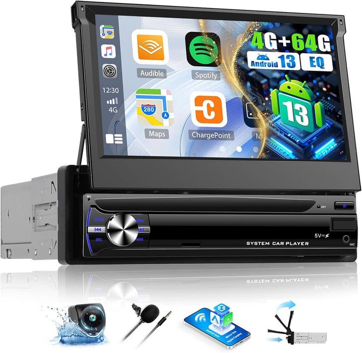 GPS Autoradio | Bluetooth | WiFi | OP = OP Retour Deal!, Auto diversen, Autoradio's, Nieuw, Verzenden