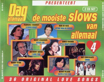 Various - De Mooiste Slows Van Allemaal - 4, Verzenden