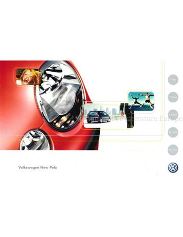 2002 VOLKSWAGEN POLO BROCHURE ENGELS, Ophalen of Verzenden, Nieuw