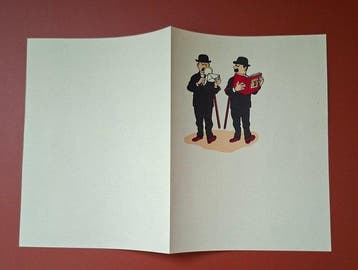 Tintin - Set complet papier à lettre Chèque Tintin - 1 Album