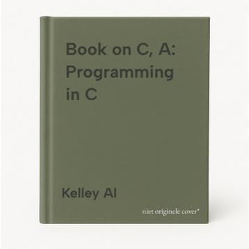 Book on C, A: Programming in C 9780201183993 Kelley Al, Verzenden, Gelezen, Kelley Al